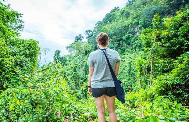 Angkor Temple Trekking and Hunting in The Jungle Full Day