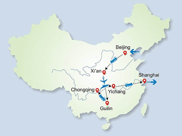 Li River to the Yangtze Tour 13 Days