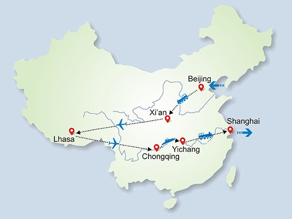 Adventure of Tibet and Yangtze Tour 14 Days
