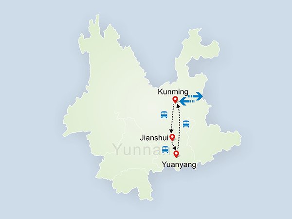 7 Days Yuanyang Rice Terraces Tour