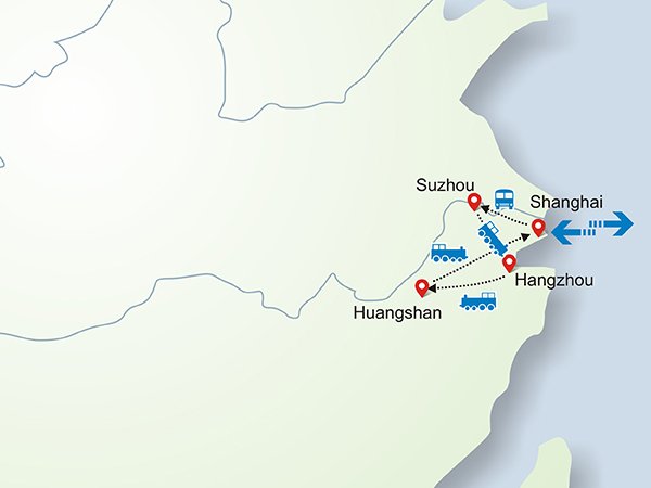 9 Days Best Scenery Trip Around Shanghai