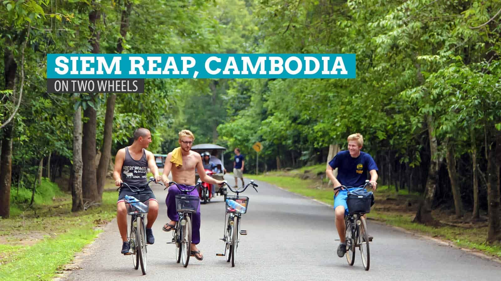 Cycling in Siem Reap