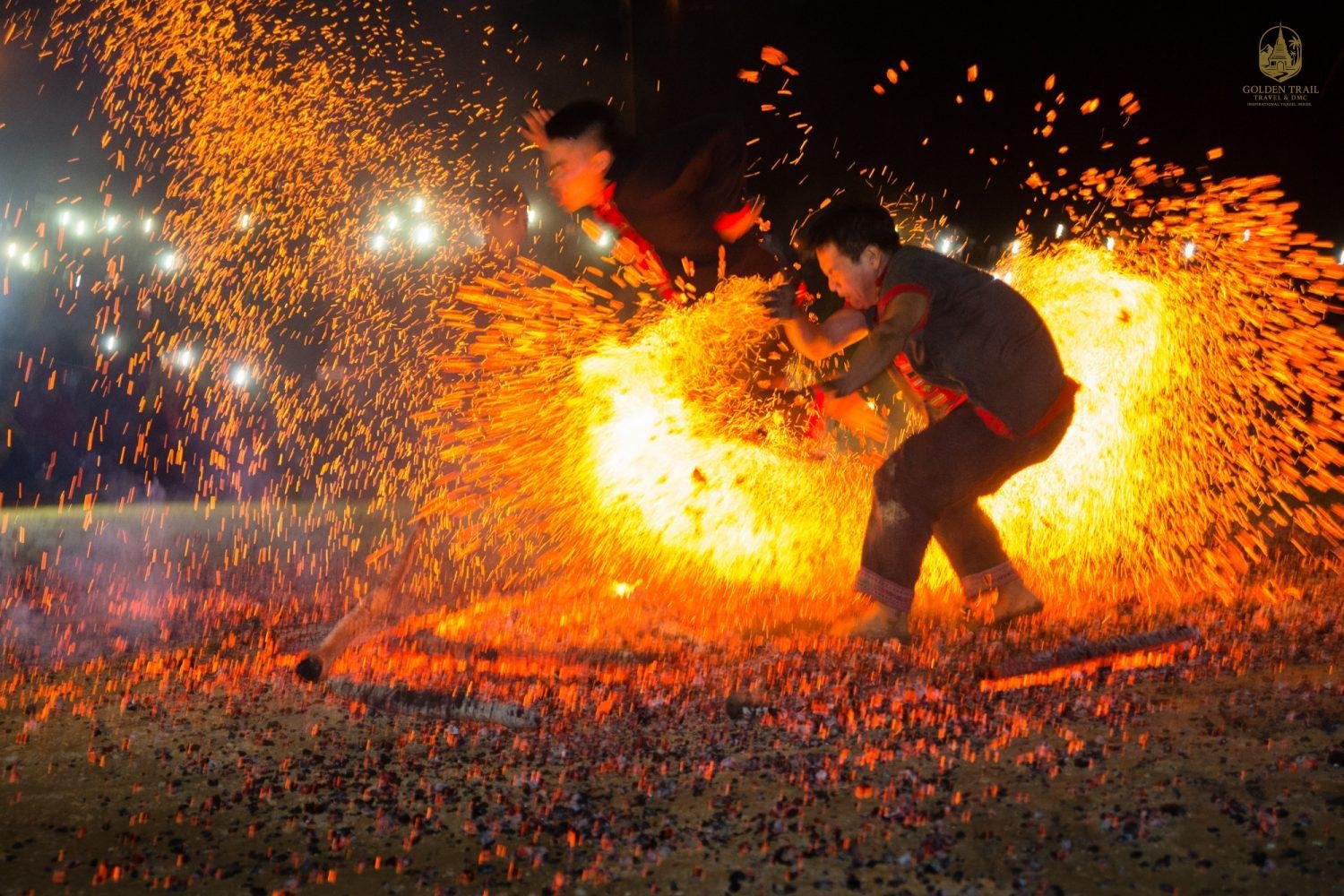The Fire Within: Witnessing the Ancient Pa Then Fire Dance in Ha Giang