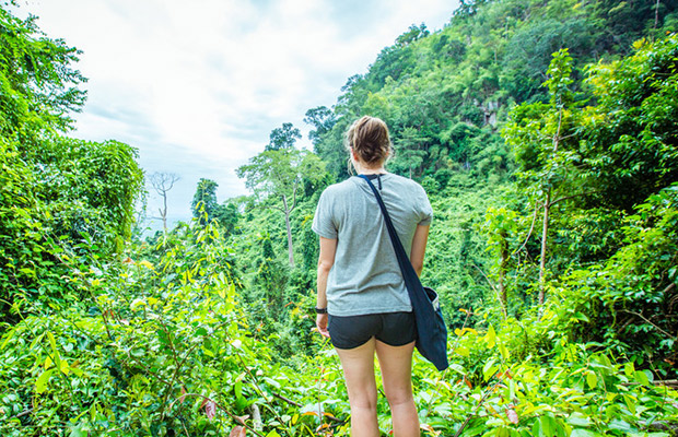 Angkor Temple Trekking and Hunting in The Jungle Full Day