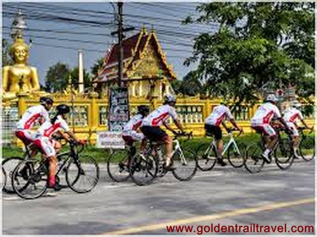 Bangkok Cycling To  Ban Krut  Beach 9 Days