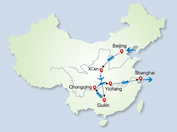Li River to the Yangtze Tour 13 Days