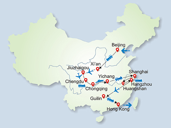 The Best Scenic China Tour 24 Days