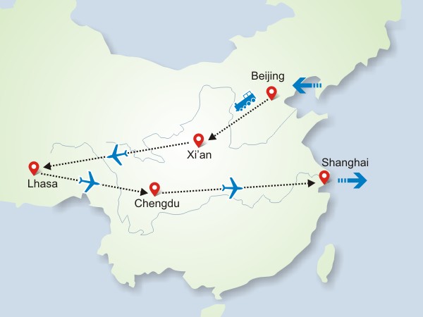 13 Days Trip to Tibet and Panda Wonderland