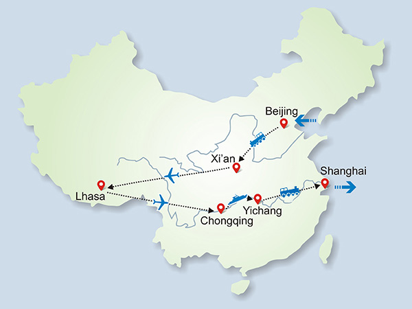 Adventure of Tibet and Yangtze Tour 14 Days