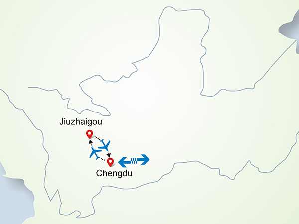 6 Days Chengdu to Jiuzhaigou Tour
