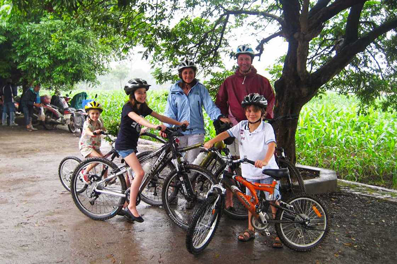Cycling in and around Hanoi