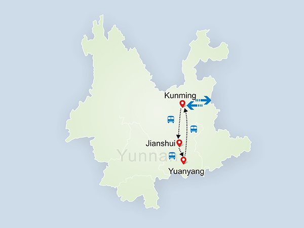 Yuanyang Rice Terraces Tour 7 Days