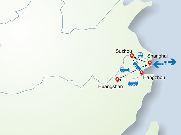 9 Days Best Scenery Trip Around Shanghai