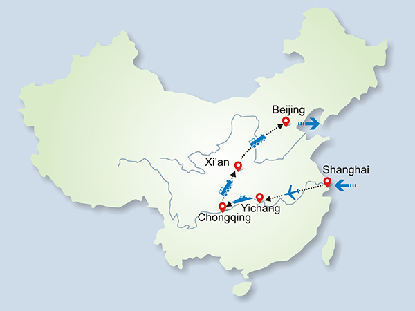 12 Days Upstream Yangtze Cruise Tour